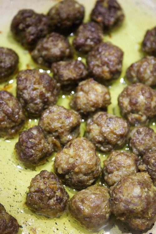 پخت گوشت قلقلی آش میوه