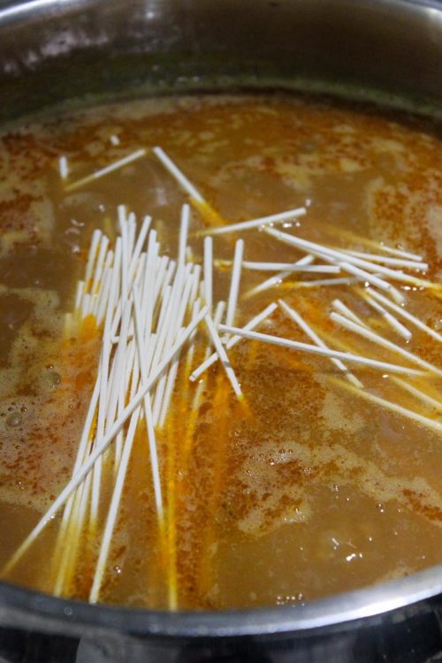 آش میوه ملس و عالی با رشته