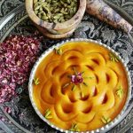طرز تهیه حلوای زعفرانی