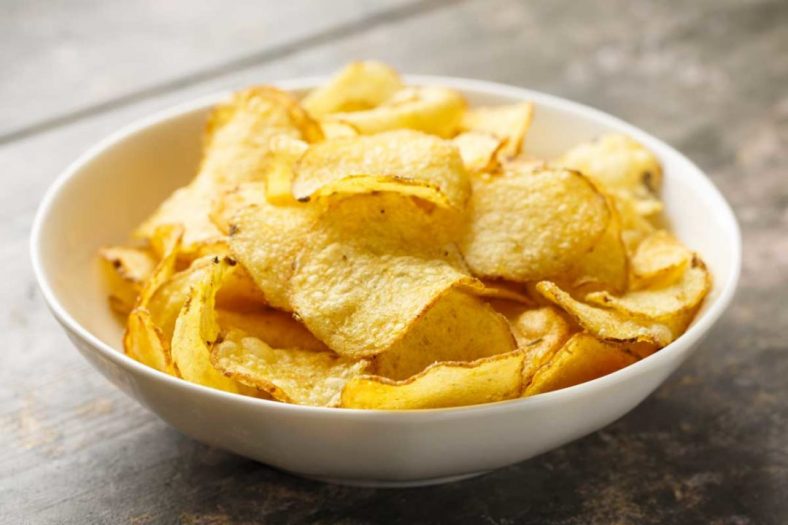 طرز تهیه چیپس خانگی