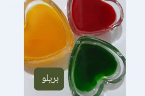 طرز تهیه ژله بریلو خانگی (ژله نوشتاری) و آموزش کار با بریلو