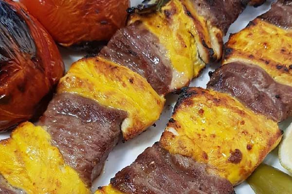 کباب بختیاری همان کباب چنجه