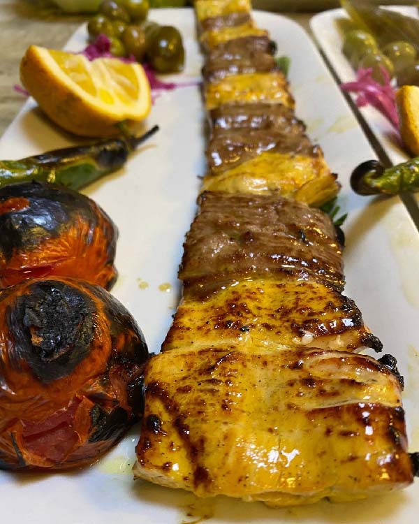 طرز تهیه کباب بختیاری رستورانی در خانه