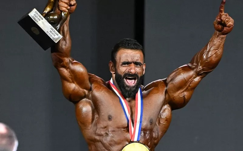 هادی چوپان در مستر المپیا