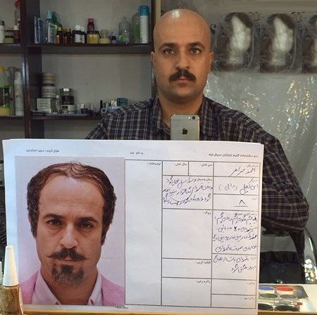 احمد مهرانفر در سریال ابله