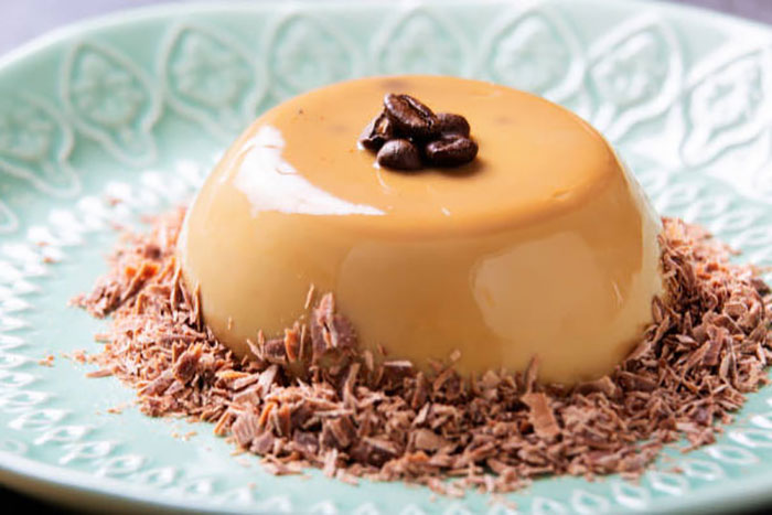 دسر خرما با ژلاتین