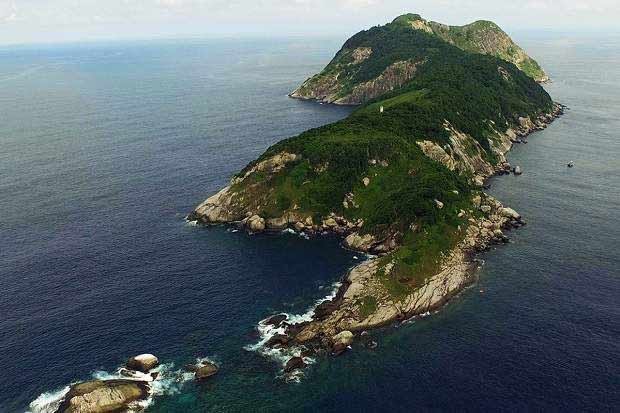 جزیره مارها در برزیل