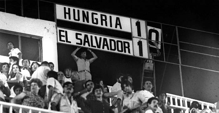 بازی مجارستان السالوادور - سال 1982