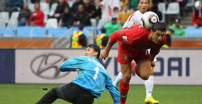 بازی پرتغال کره شمالی در سال 2010