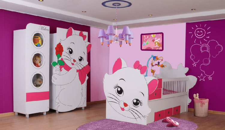 مدل کمد لباس بچه گانه فانتزی