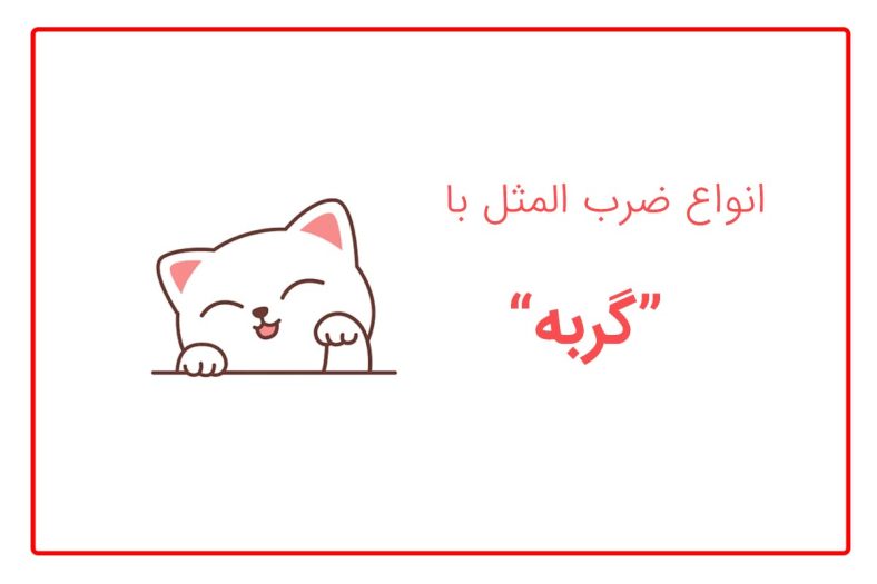 ضرب المثل با گربه