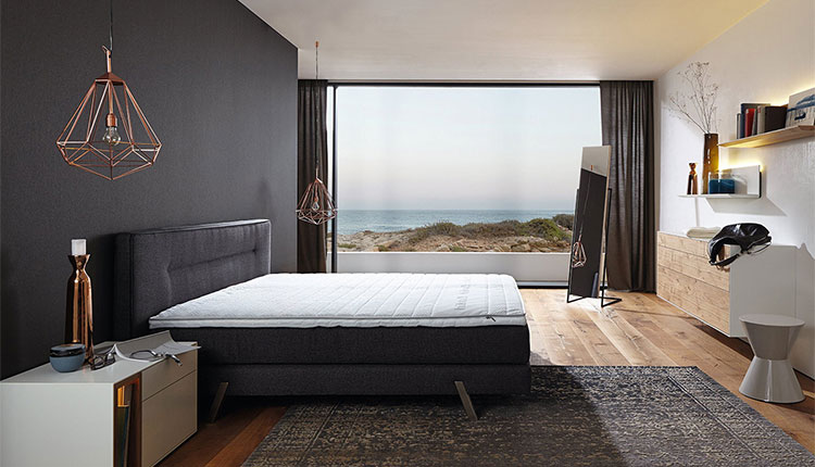 لوستر مینیمال اتاق خواب