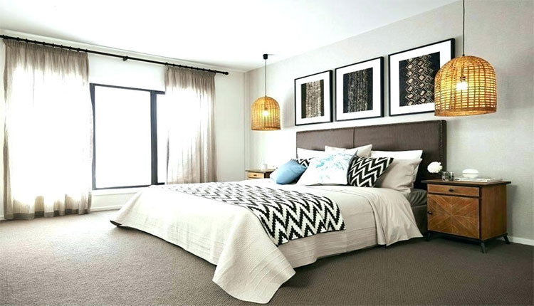 لوستر طرح خاص برای اتاق خواب