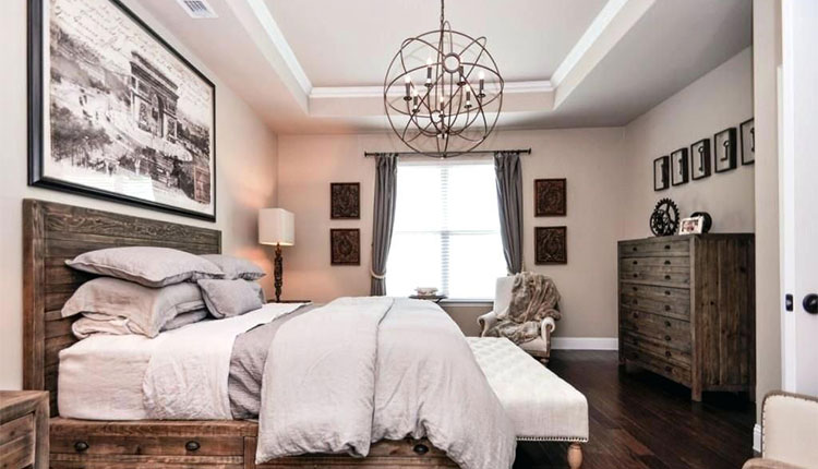 مدل لوستر اتاق خواب