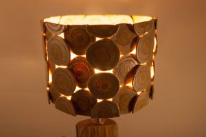 مدل آباژور رومیزی چوبی