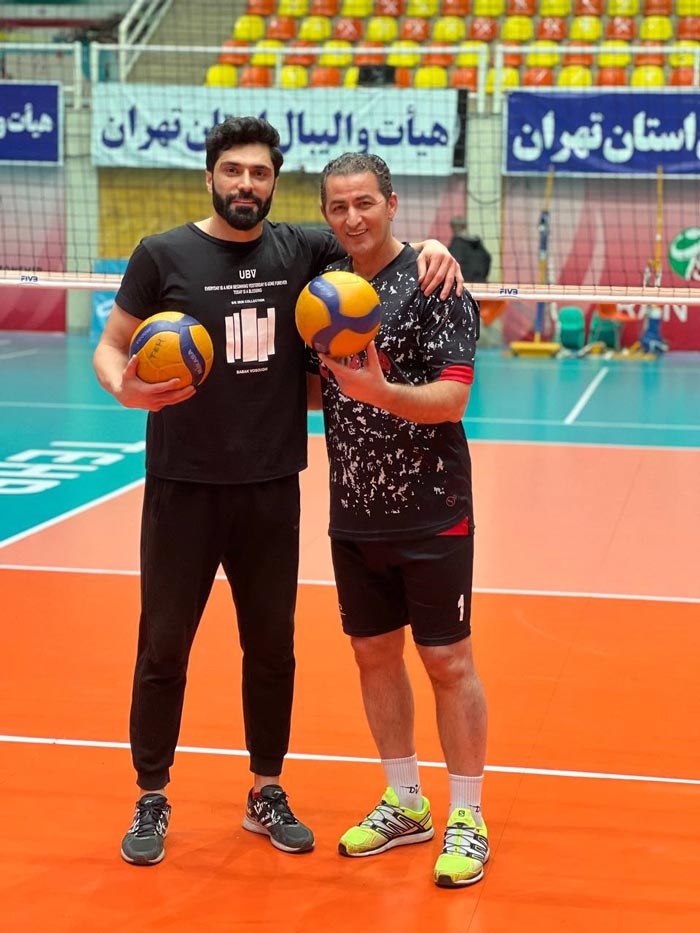 رضا صفایی و پرویز برومند