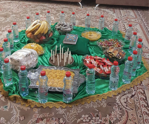 سفره حضرت ام البنین