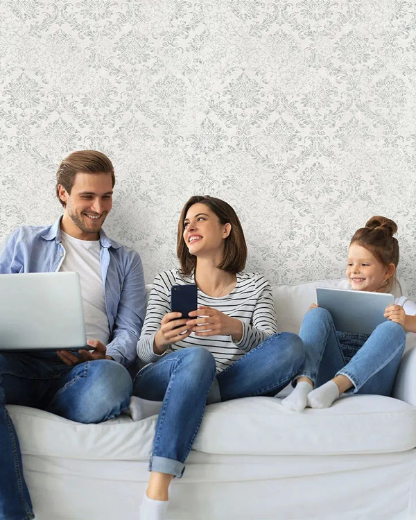 کاغذ دیواری مدل جدید برای پذیرایی