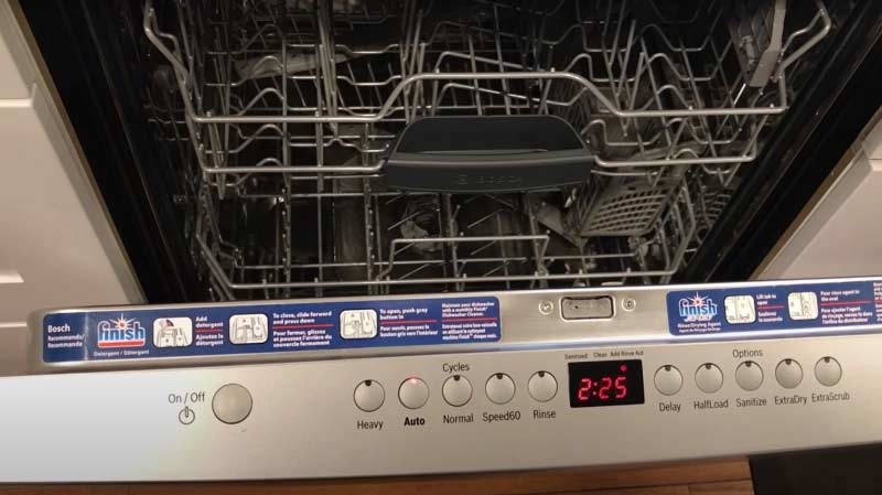 برنامه های شستشوی ماشین ظرفشویی بوش