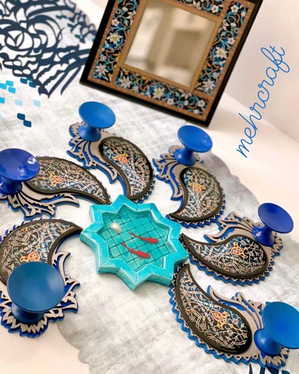 تزئین سفره هفت سین کلاسیک