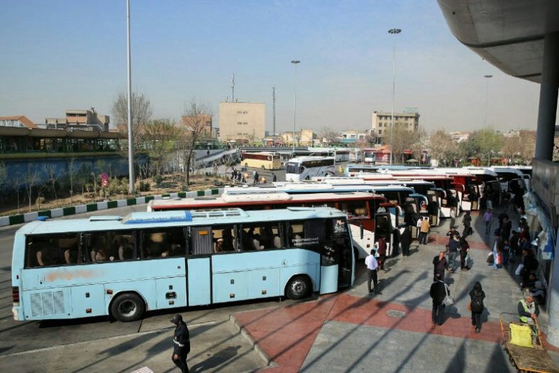 بلیط اتوبوس تهران اصفهان