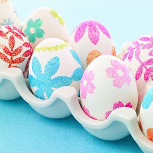 طرح های ساده و کودکانه برای تخم مرغ رنگی