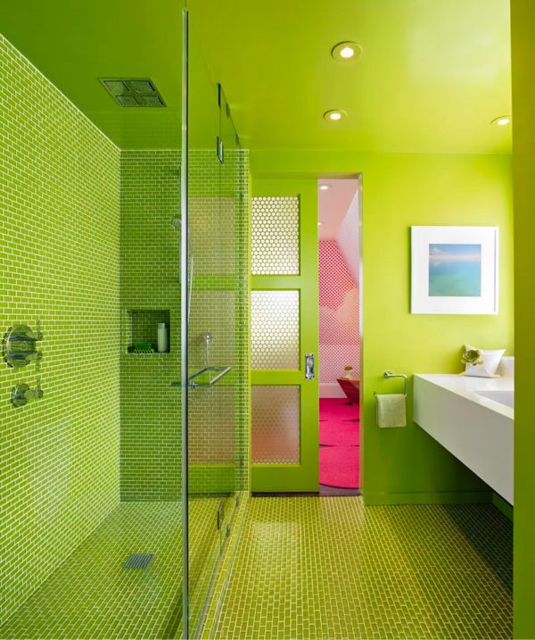 طراحی سبز سرویس بهداشتی و حمام 