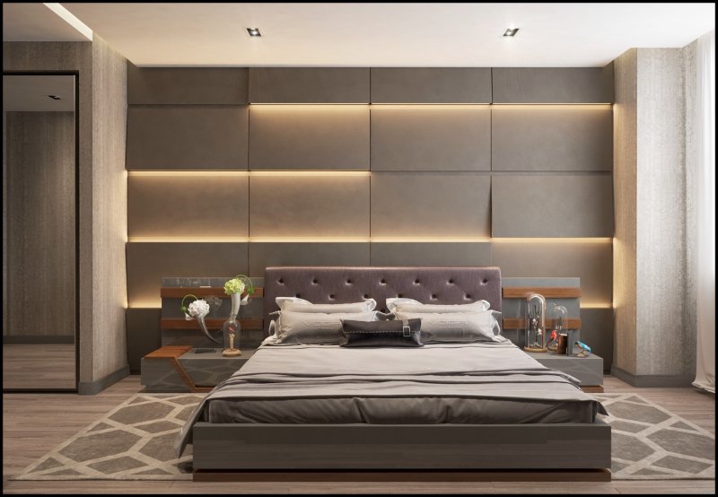 طراحی زیبا و جدید اتاق خواب مدرن