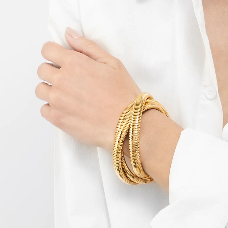 طرح زنانه دستبند طلا