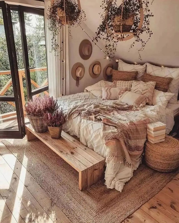 طراحی اتاق خواب بوهو 