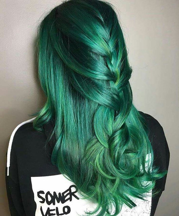 بافت موی سبز کهکشانی