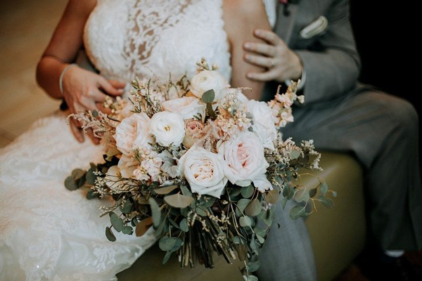 دسته گل روستیک عروس