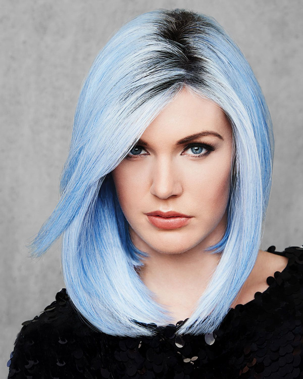 رنگ مو آبی پاستیلی