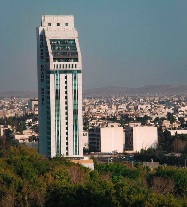 باشگاه بدنسازی هتل چمران شیراز 