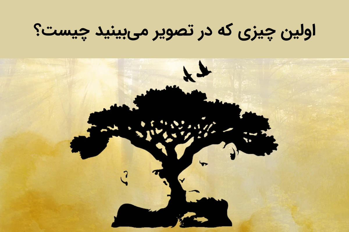 تست شخصیت؛ تصویری که برای اولین بار می بینید، نقاط قوت و ضعف پنهان شما ...