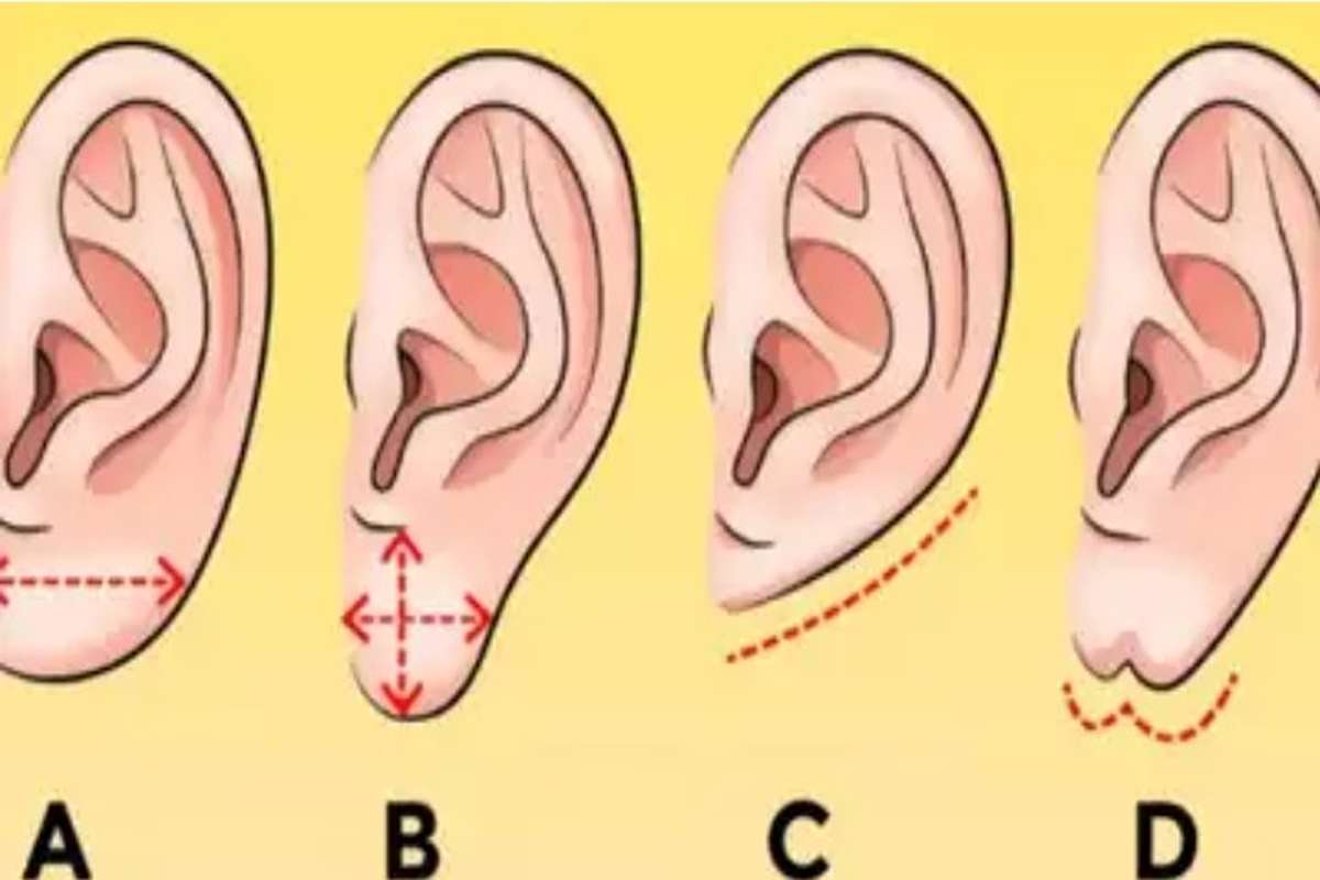 Почему уши разные. Характер по мочке ушей.
