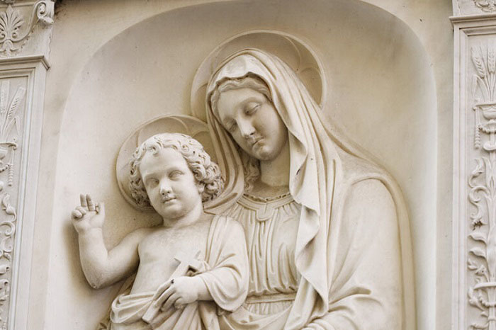 تصویر حضرت مریم و حضرت عیسی