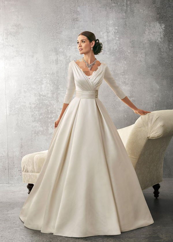 لباس عروس مینیمال