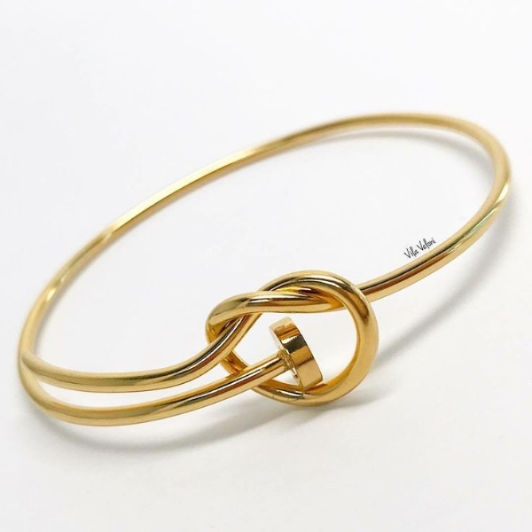 انگشتر میخی و گرهای طلا و جذاب