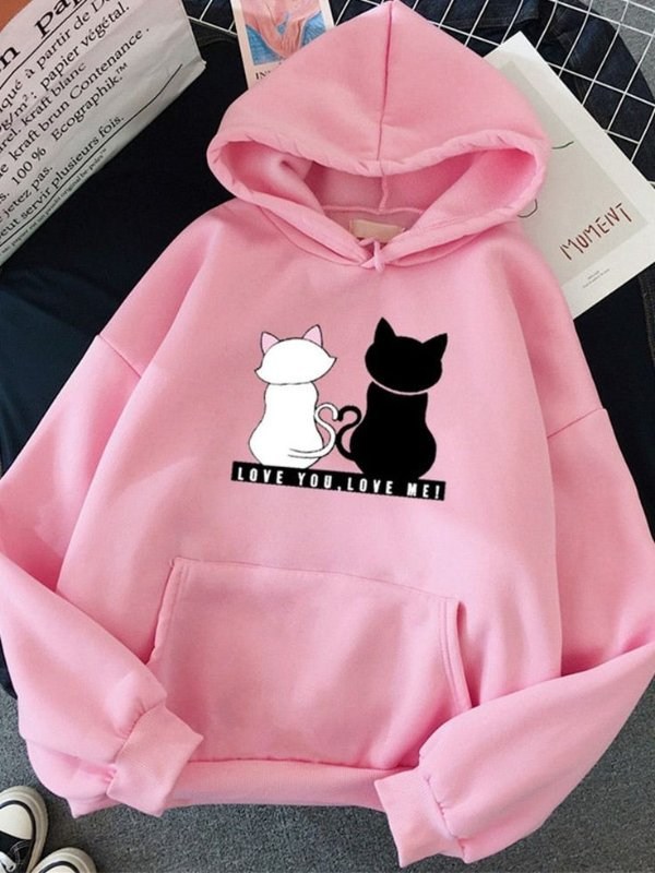 هودی فانتزی گربه‌ای