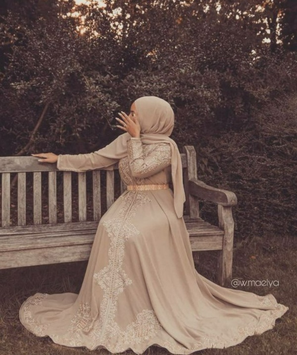 لباس ساقدوش عروس شیک و باحجاب