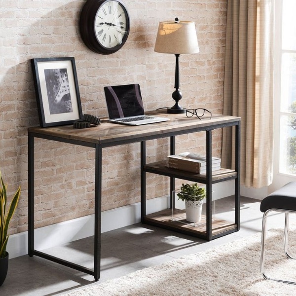 مدل جدید میز کامپیوتر قفسهدار زیبا