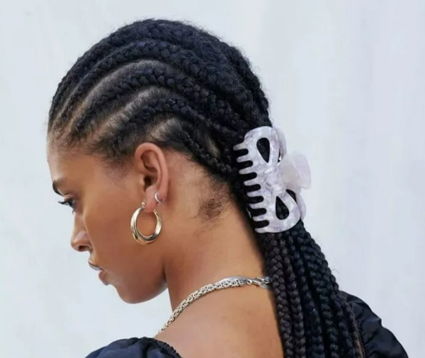 مدل مو با کلیپس