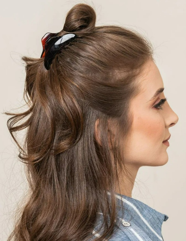 مدل مو با کلیپس