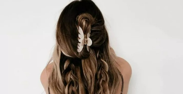 مدل مو با کلیپس 