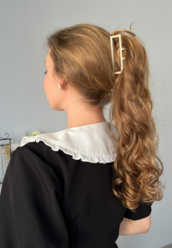 مدل مو با کلیپس 