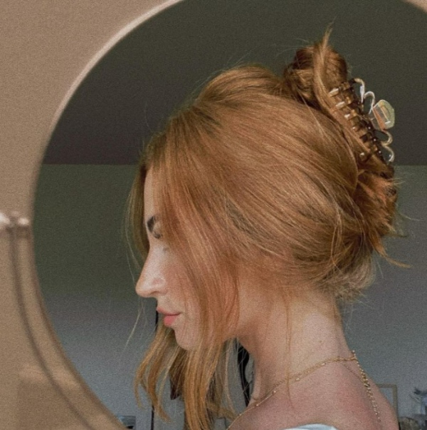 مدل مو با کلیپس 