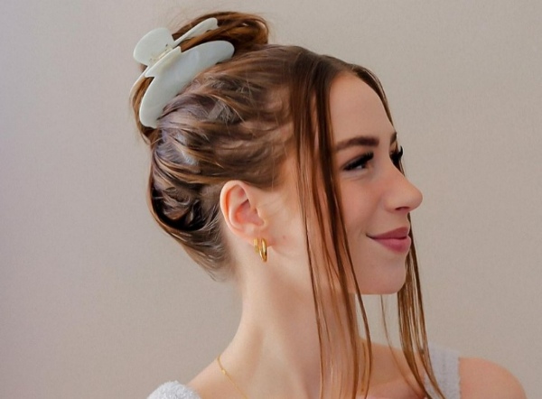 مدل مو با کلیپس 