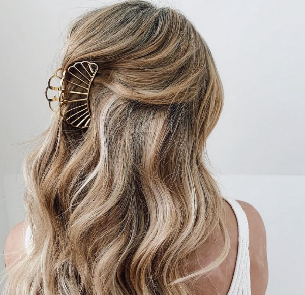 مدل مو با کلیپس 