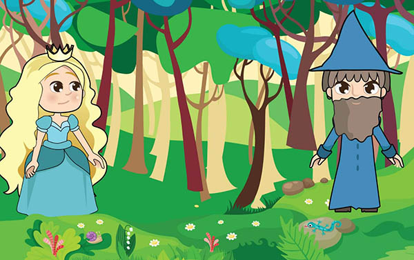 پادشاه و سه دخترش